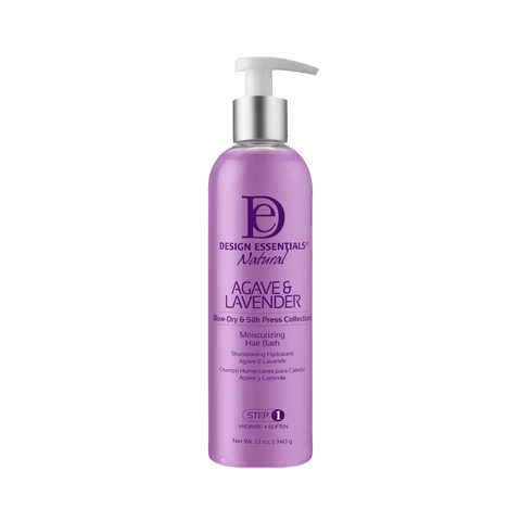 DESIGN ESSENTIALS AGAVE & LAVENDER N°1 HAIR BATH SHAMPOING