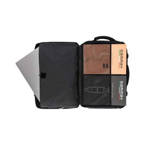 GAMMA PIU SAC A DOS GAMMA+ BARBER BACKPACK NOIR