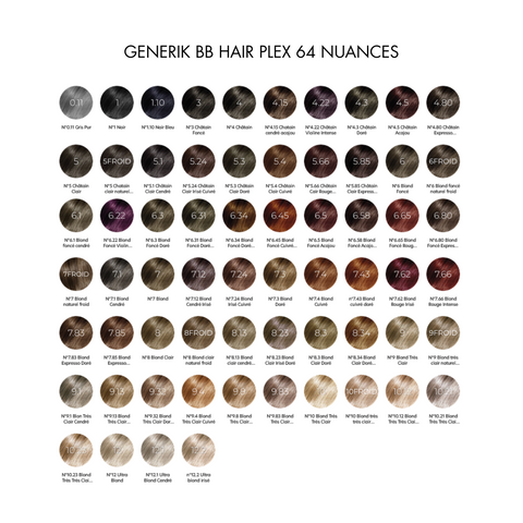 GENERIK BBHAIR PLEX COLORATION D'OXYDATION 100 ML