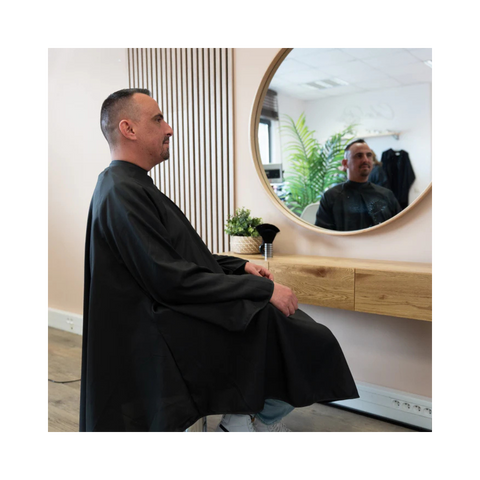 GENERIK FLEAN'UP PEIGNOIR BARBER COL SILICONE