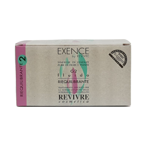 REVIVRE EXENCE G2 FLUIDO RIEQUILIBRANTE AMPOULES ANTI SEBORRHEE 6 x 10 ML
