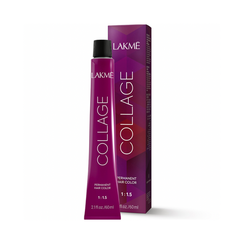 LAKME COLLAGE 7/46 BLOND MOYEN CUIVRÉ BRUN x 3