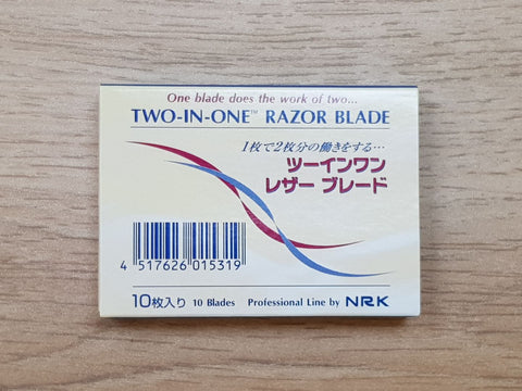 TWO-IN-ONE RAZOR BLADE NIKKY LAME x10