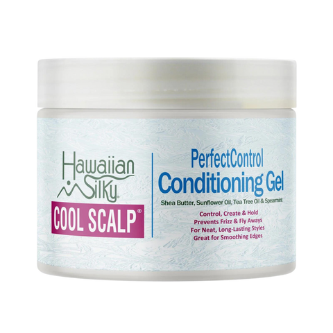 HAWAIIAN SILKY COOL SCALP PERFECT CONTROL CONDITIONING GEL 8 OZ