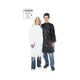 ACADEMY PROFESSIONAL ROBE NEWIX POLITEX PEIGNOIR BLANC