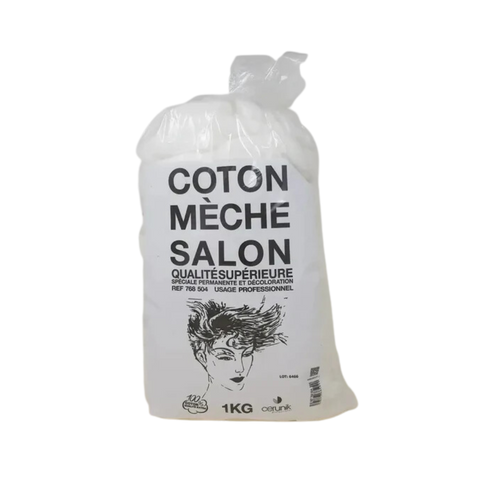 COTON MECHE 1 KG QUALITE EXTRA 100% COTON