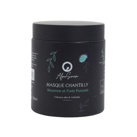 AFROSOUN MASQUE CHANTILLY MOYENNE & FORTE POROSITÉ 250 ML