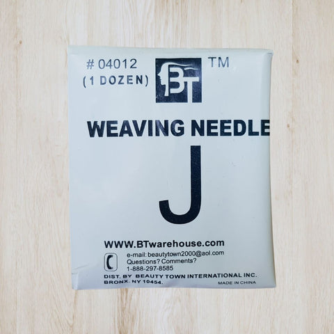 BEAUTY TOWN WEAVING NEEDLE AIGUILLE DE TISSAGE CROCHET #04012 x12