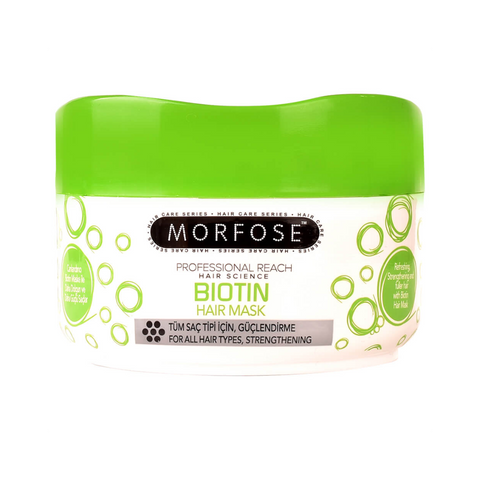 MORFOSE BUBBLES HAIR MASK BIOTIN 500 ML