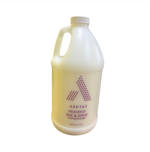 ASHTAE HEAVENLY SILK AND SHINE CONDITIONER 64 OZ