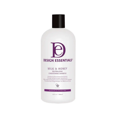 DESIGN ESSENTIALS SHAMPOING NEUTRALISANT MILK & HONEY  32OZ