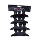 MEZZO PINCE CROCO NOIRE GM ECO 8CM x 12
