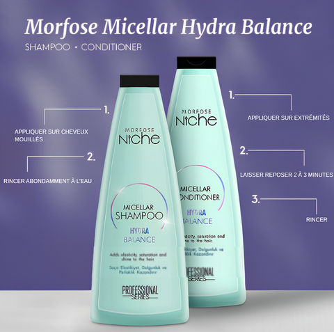 MORFOSE NICHE PRO HYDRA BALANCE MICELLAR SHAMPOO 400 ML