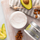 DESIGN ESSENTIALS ALMOND & AVOCADO DEEP MOISTURE MASQUE 12 OZ