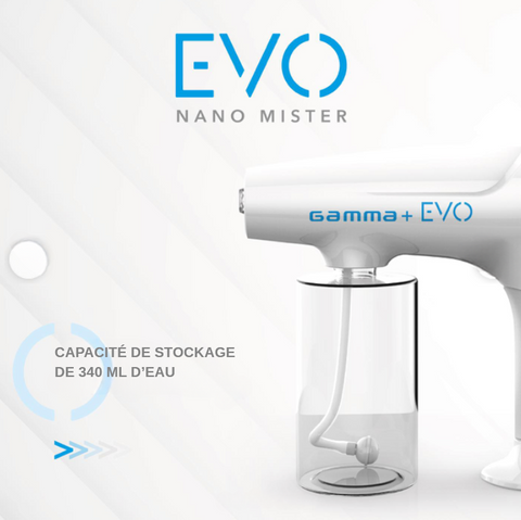 GAMMA PIU EVO NANO MISTER NEBULISEUR BLANC