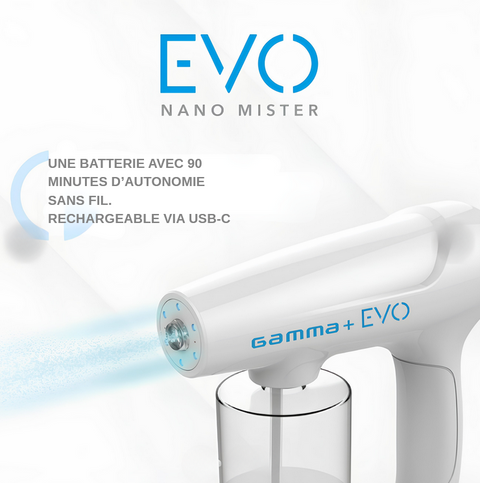 GAMMA PIU EVO NANO MISTER NEBULISEUR BLANC