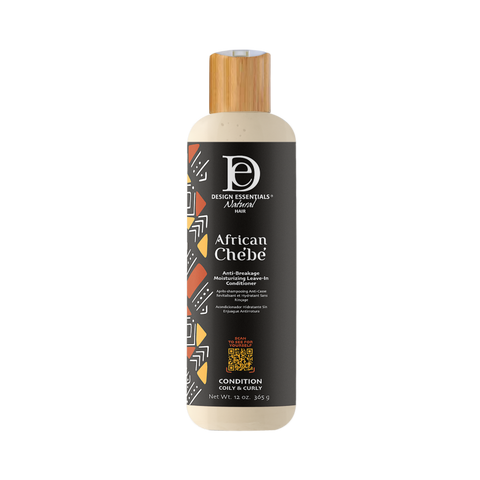 DESIGN ESSENTIALS AFRICAN CHEBE ANTI-BREAKAGE MOISTURIZING LEAVE-IN CONDITIONER 340 G