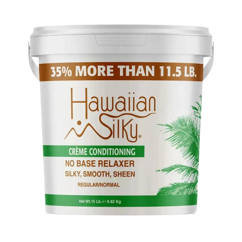 DEFRISANT HAWAIIAN SILKY CREME CONDITIONING NO BASE REGULAR 15 LB