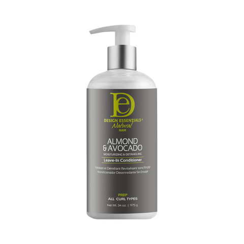 DESIGN ESSENTIALS ALMOND & AVOCADO LEAVE-IN CONDITIONER