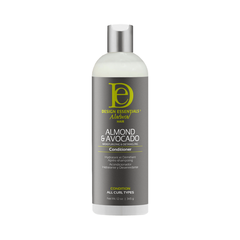 DESIGN ESSENTIALS ALMOND & AVOCADO CONDITIONER APRES-SHAMPOING