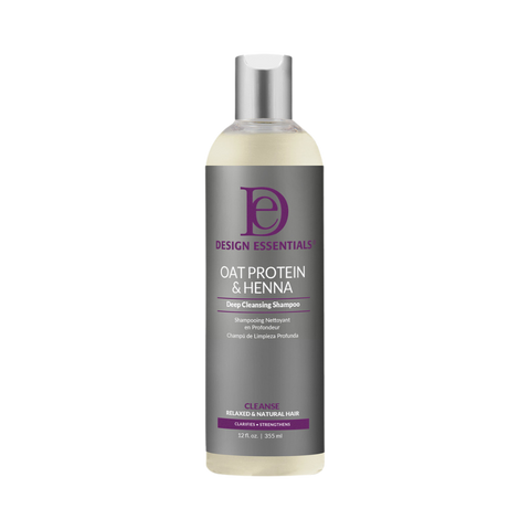 DESIGN ESSENTIALS OAT PROTEIN & HENNA SHAMPOO CLARIFIANT