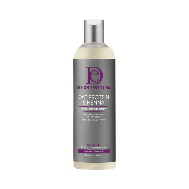 Shampoing clarifiant Design Essentials Oat Protein & Henna. 32 oz ...