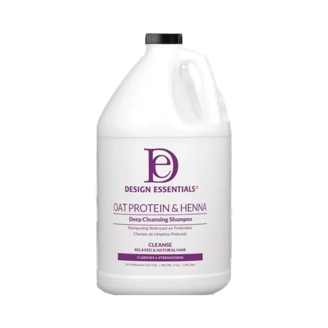 DESIGN ESSENTIALS OAT PROTEIN & HENNA SHAMPOO CLARIFIANT