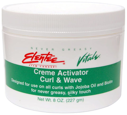 ELENTEE CREME ACTIVATOR CURL & WAVE 8 OZ