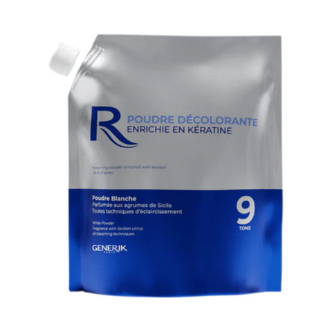 GENERIK POUDRE DECOLORANTE ENRICHIE EN KERATINE 9 TONS 500 G