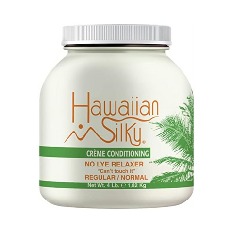 DEFRISANT HAWAIIAN SILKY CREME CONDITIONING NO LYE REGULAR 4 LB