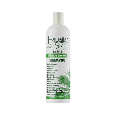 HAWAIIAN SILKY MIRACLE WORKER 14-IN-1 SHAMPOO 16 oz