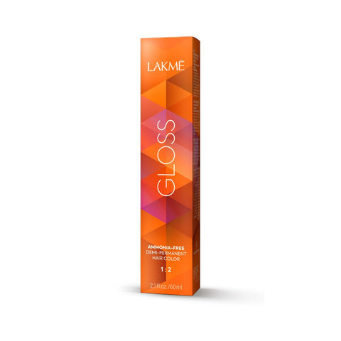 LAKME GLOSS 7/46 BLOND MOYEN CUIVRÉ BRUN x 3