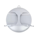 MEZZO GRAND MIROIR ICE ARGENT AVEC POIGNÉE 270 MM