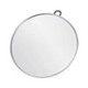 MEZZO GRAND MIROIR ICE ARGENT AVEC POIGNÉE 270 MM