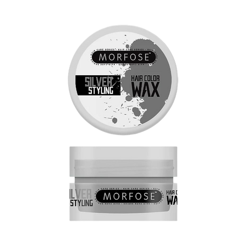 MORFOSE HAIR COLOUR WAX SILVER 100 ML