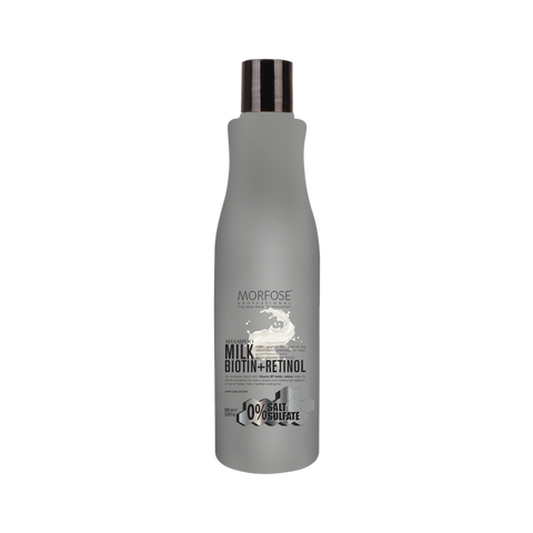 MORFOSE MILK BIOTIN+RETINOL SHAMPOO 500 ML