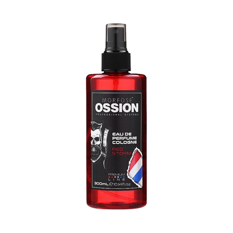 EAU DE COLOGNE MORFOSE OSSION PREMIUM BARBER LINE RED STORM 300 ML