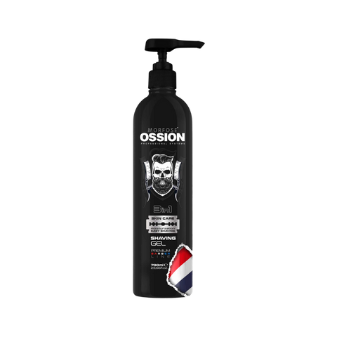 MORFOSE OSSION PREMIUM BARBER LINE SHAVING GEL 3 IN 1 700 ML