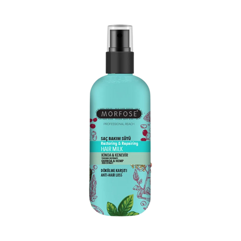MORFOSE QUINOA & HEMP HAIR MILK SPRAY REVITALISANT 300 ML