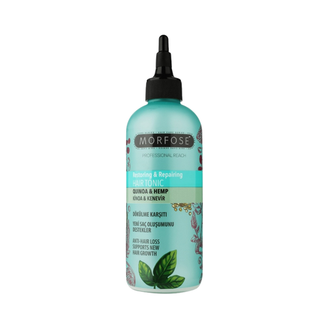 MORFOSE QUINOA & HEMP HAIR TONIC LOTION ANTICHUTE REPARATRICE 300 ML