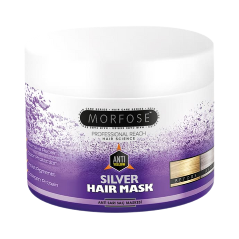 MORFOSE SILVER HAIR MASK DEJAUNISSEUR 500 ML