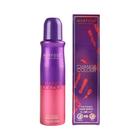 MORFOSE CHANGE COLOUR SPRAY PURPLE / PINK 150 ML