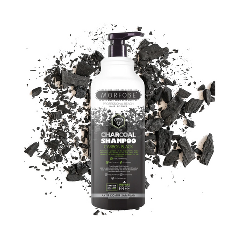 MORFOSE CHARCOAL SHAMPOO CARBON BLACK 1 L