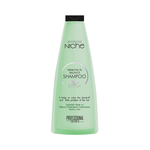 MORFOSE NICHE PRO SCALP DETOX PREBIOTIC pH BALANCE SHAMPOO 400 ML