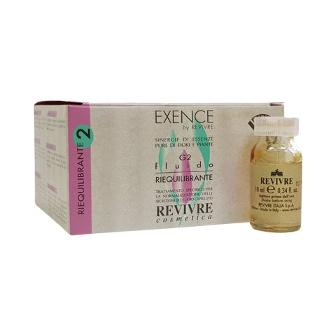 REVIVRE EXENCE G2 FLUIDO RIEQUILIBRANTE AMPOULES ANTI SEBORRHEE  6 x 10 ML