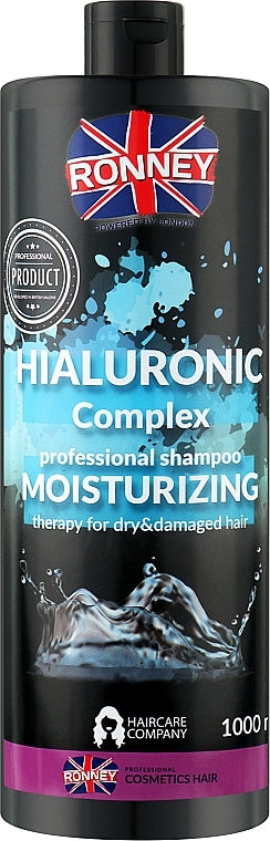 RONNEY HYALURONIC COMPLEX SHAMPOO MOISTURIZING 1 L