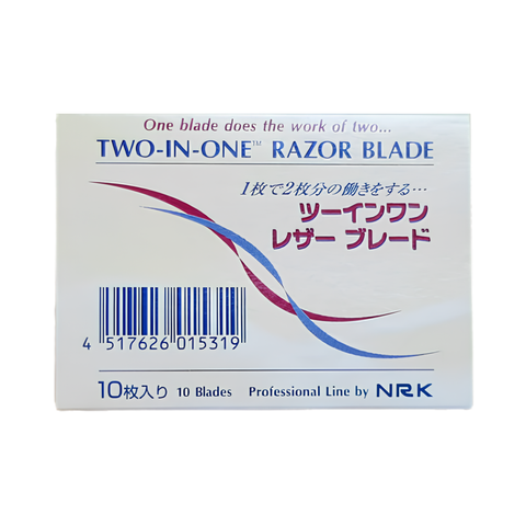 TWO-IN-ONE RAZOR BLADE NIKKY LAME x10