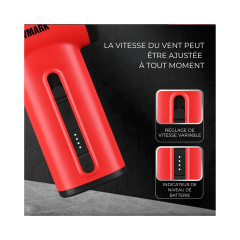 WMARK MINI TURBO JET SOUFFLANT NOIR