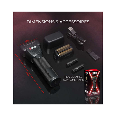 WMARK DARK WARRIOR RASOIR ELECTRIQUE