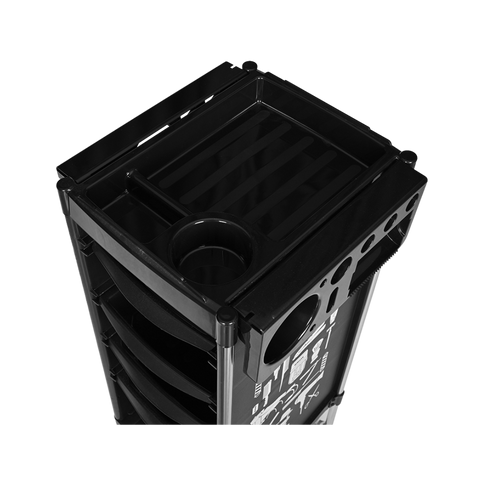 WMARK TROLLEY CHARIOT NOIR DECORATION ACCESSOIRES